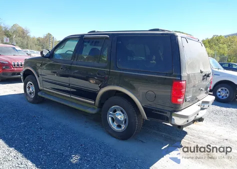 2002 Ford Expedition Eddie Bauer из США, поврежденный, VIN 1FMFU18L02LA61574